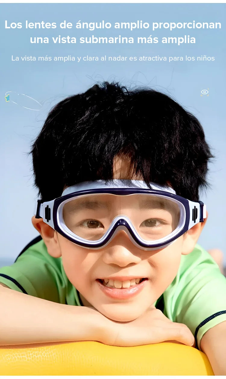 SplashGuard Pro: Gafas de natación para niños