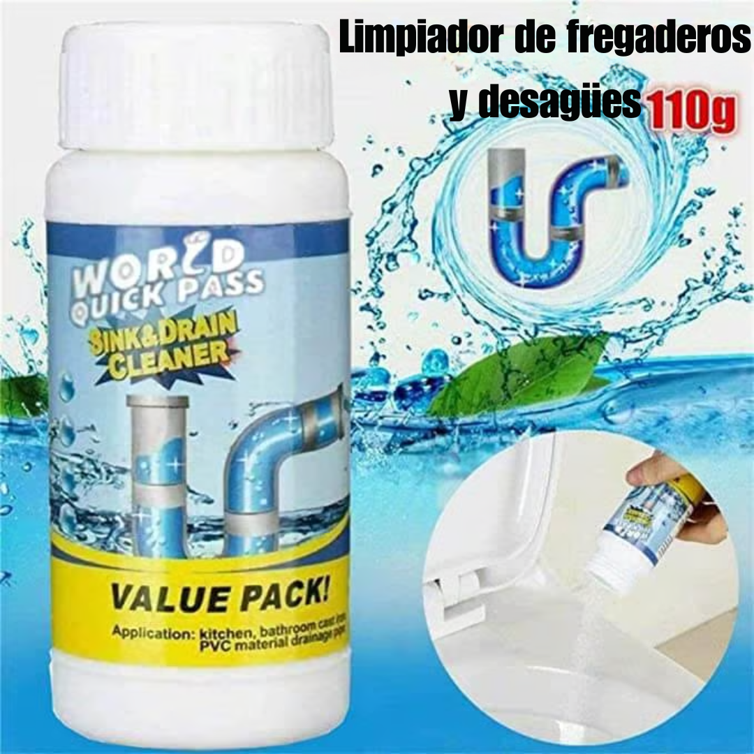 Limpiador de fregaderos y desagües