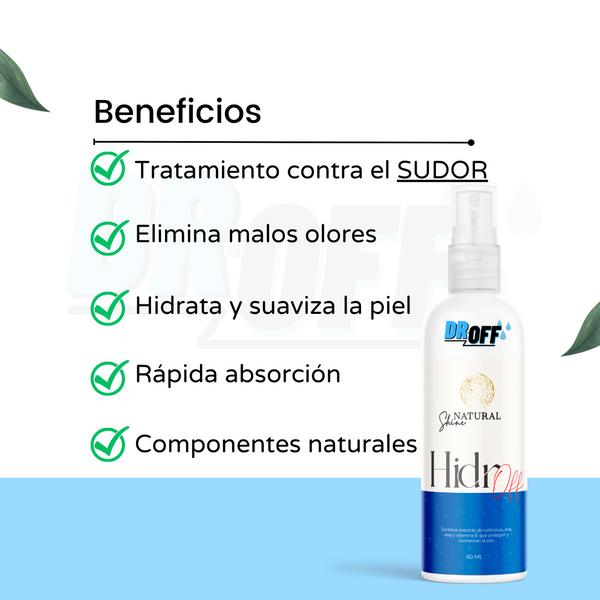 HiDroff-Tratamiento para sudor