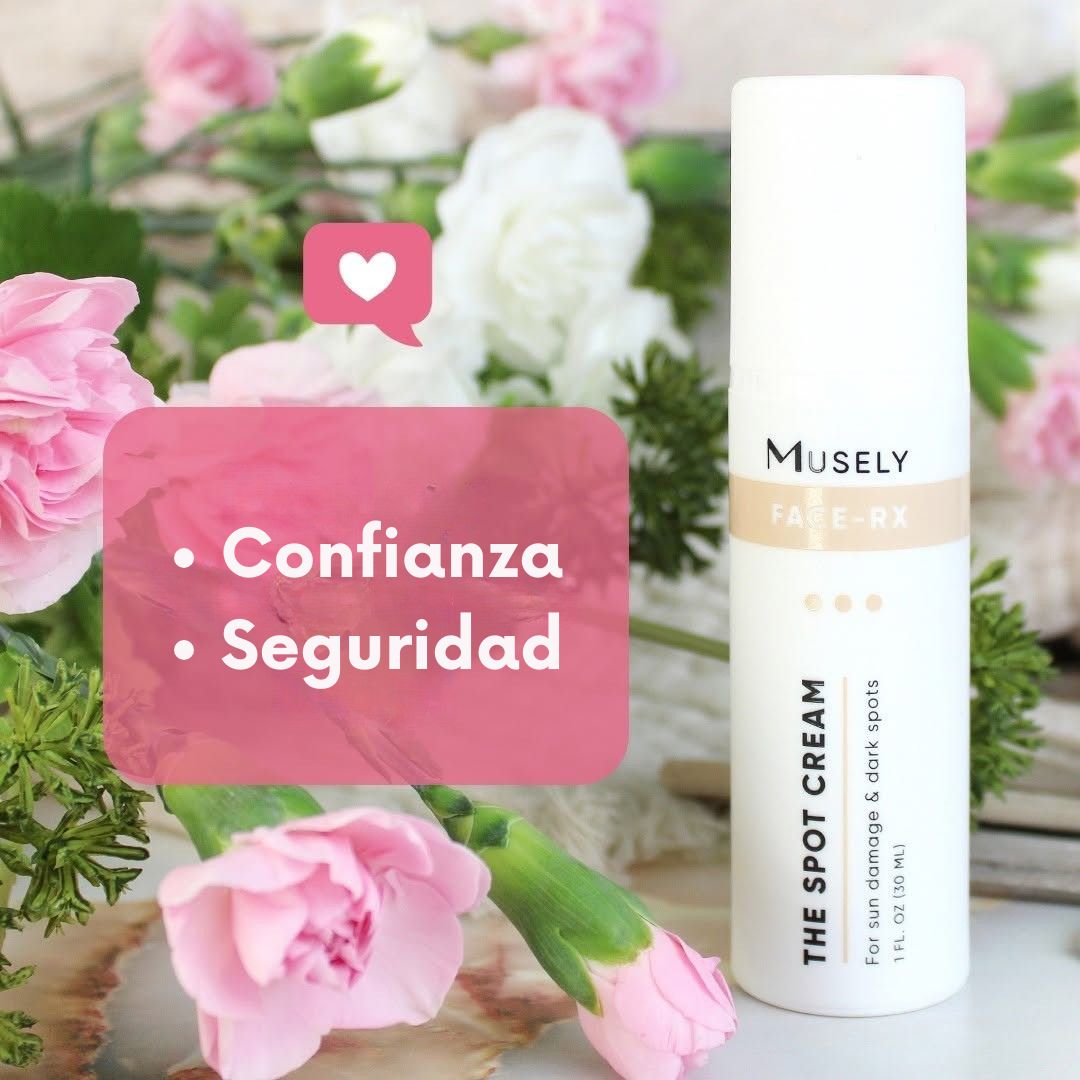 ✨Musely "The Spot Cream": Adiós melasma, hola piel radiante.