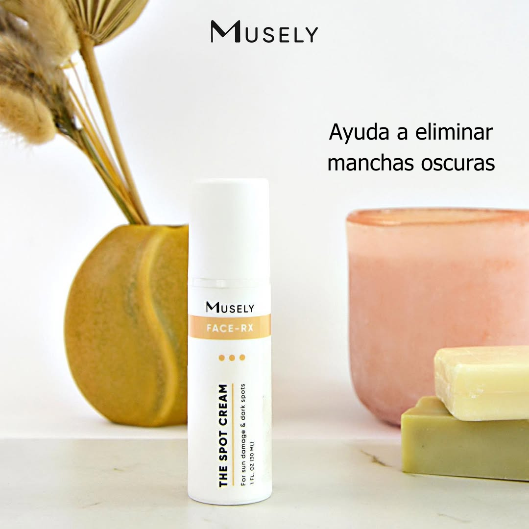 ✨Musely "The Spot Cream": Adiós melasma, hola piel radiante.