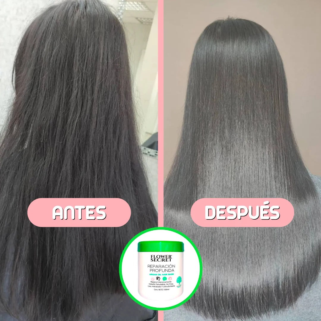 Crema Alisadora, Reparadora, Hidratante 100% Natural