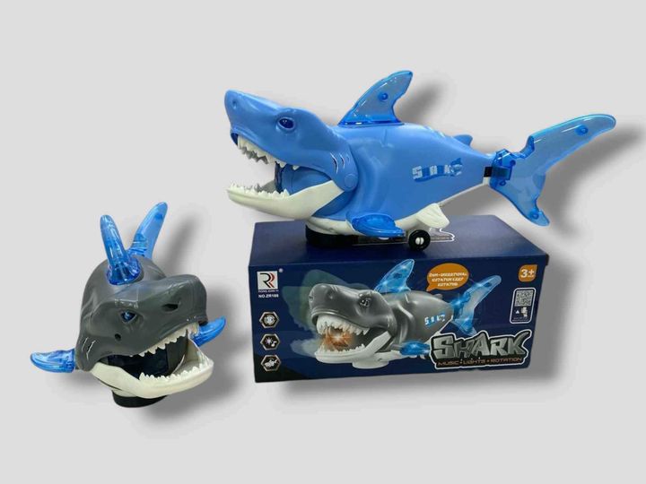 TIBURÓN MUSICAL CON LUCES