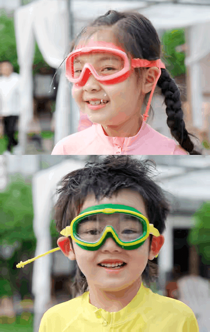 SplashGuard Pro: Gafas de natación para niños