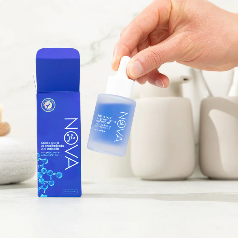 NOVA - Crecimiento del cabello con Péptidos de Cobre P2