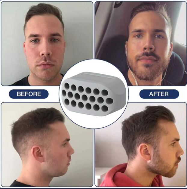 Ejercitador de mandíbula premium 2x1